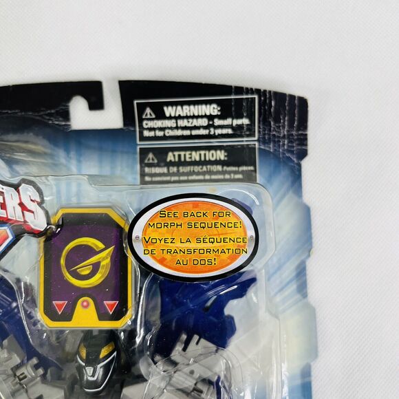 Bandai Power Rangers RPM Moto-Morph 6" Black Wolf Range 2009 - Picture 5 of 9